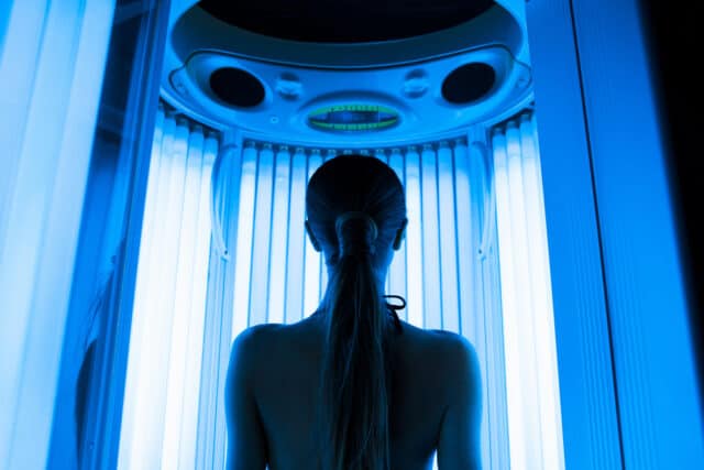 Woman getting imaging.
