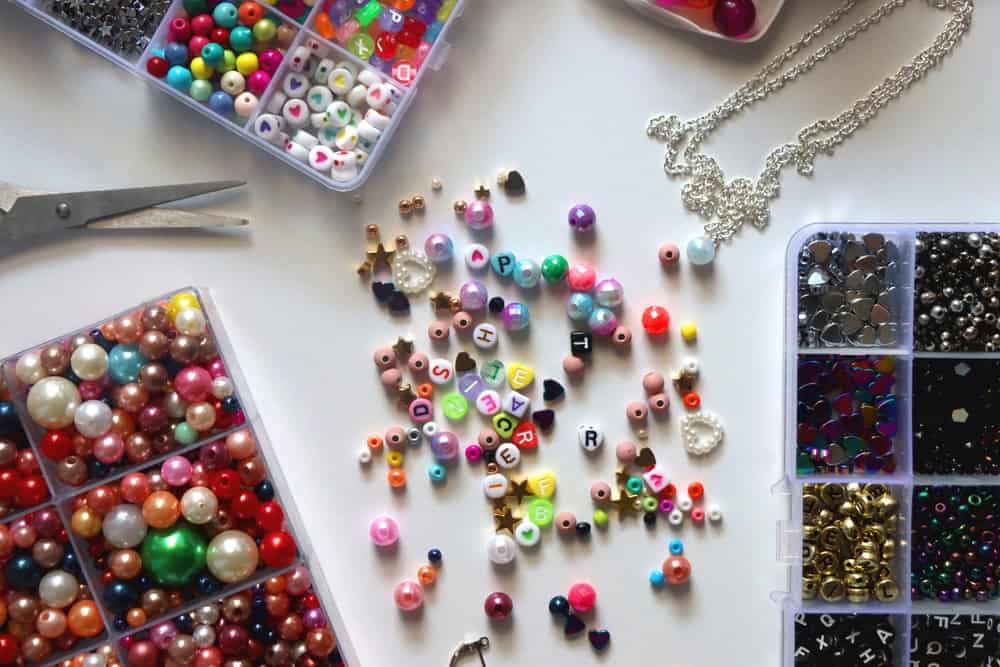 Colorful beads.