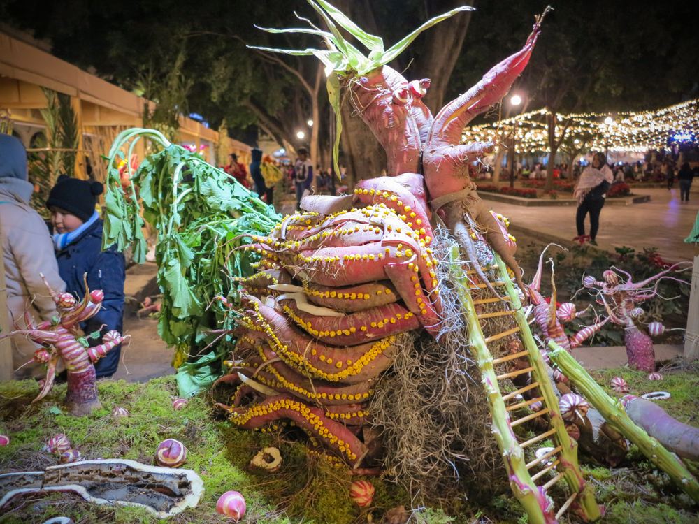 An attraction in Oaxaca, Mexico.
