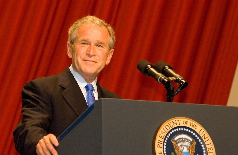 President George W. Bush.