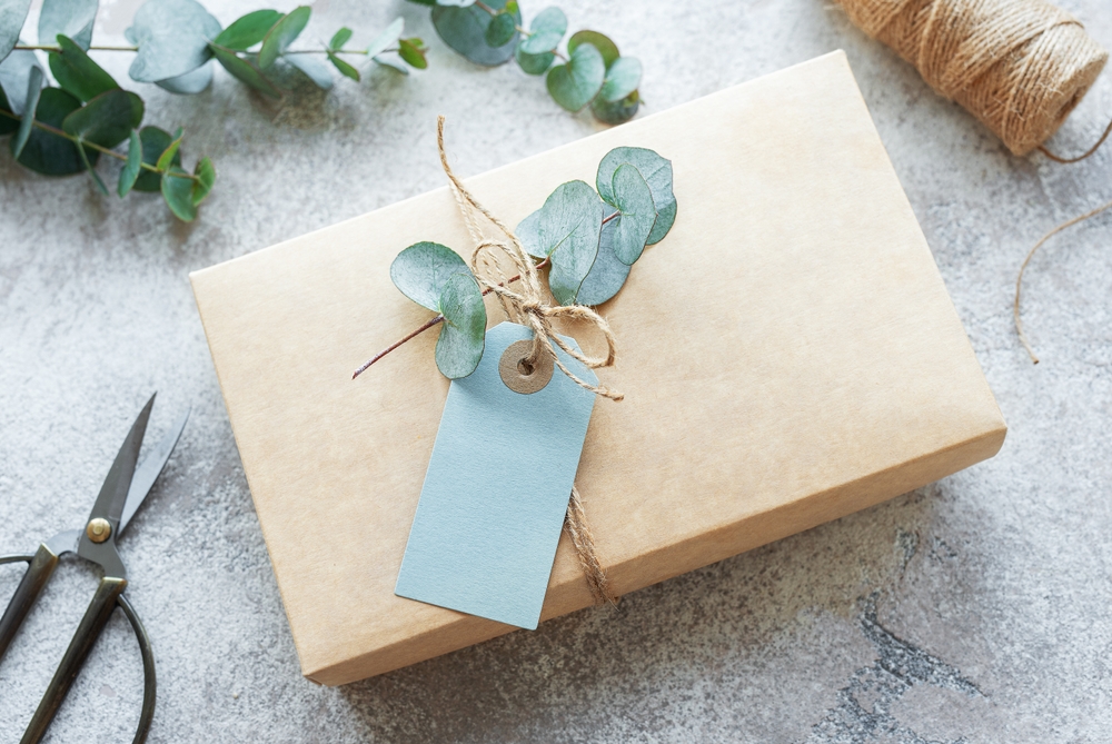 A beautifully wrapped gift.