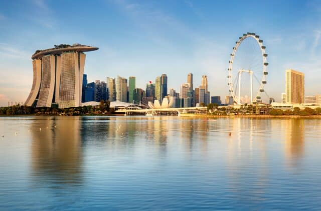 The city of Singapore.