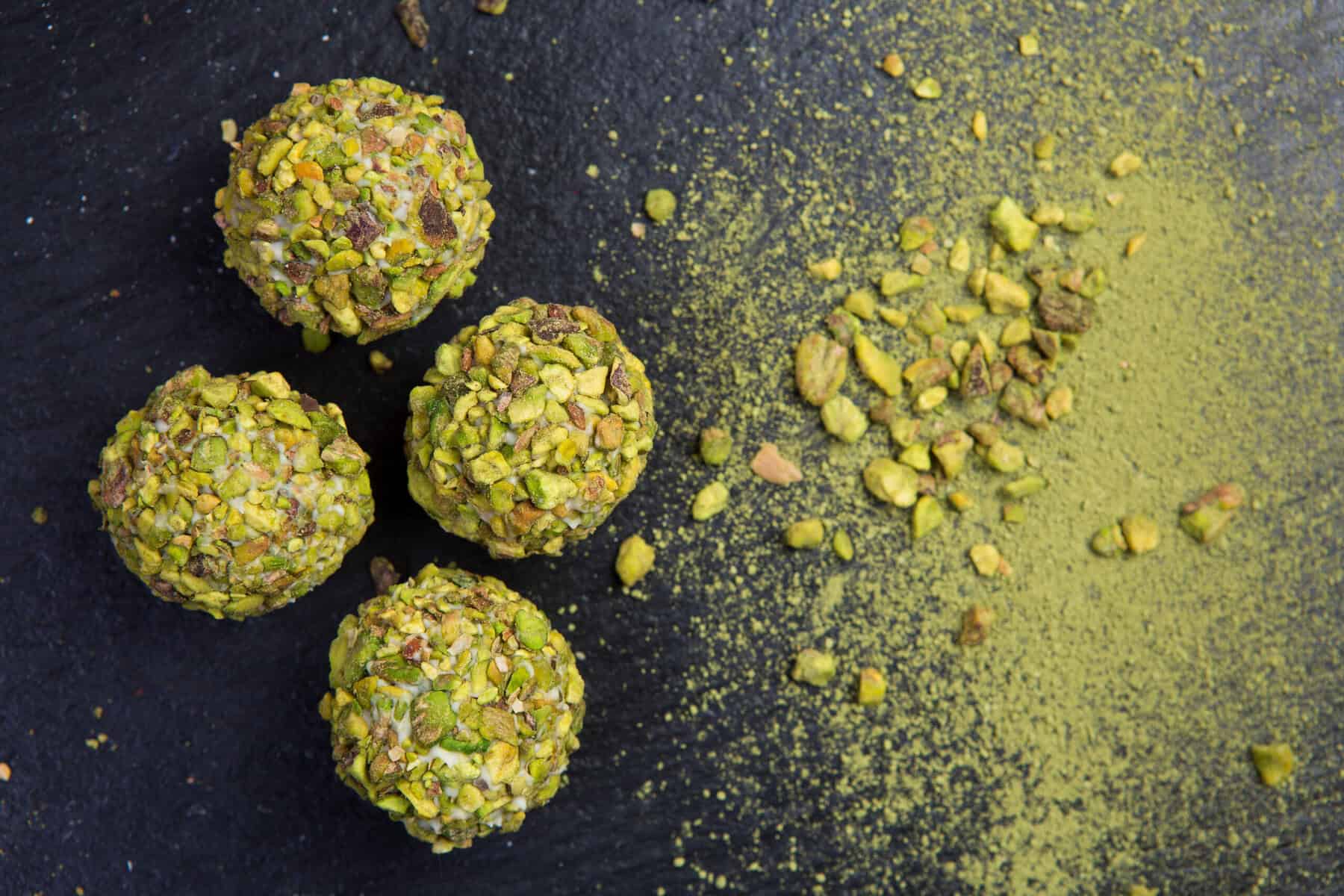 Matcha balls.