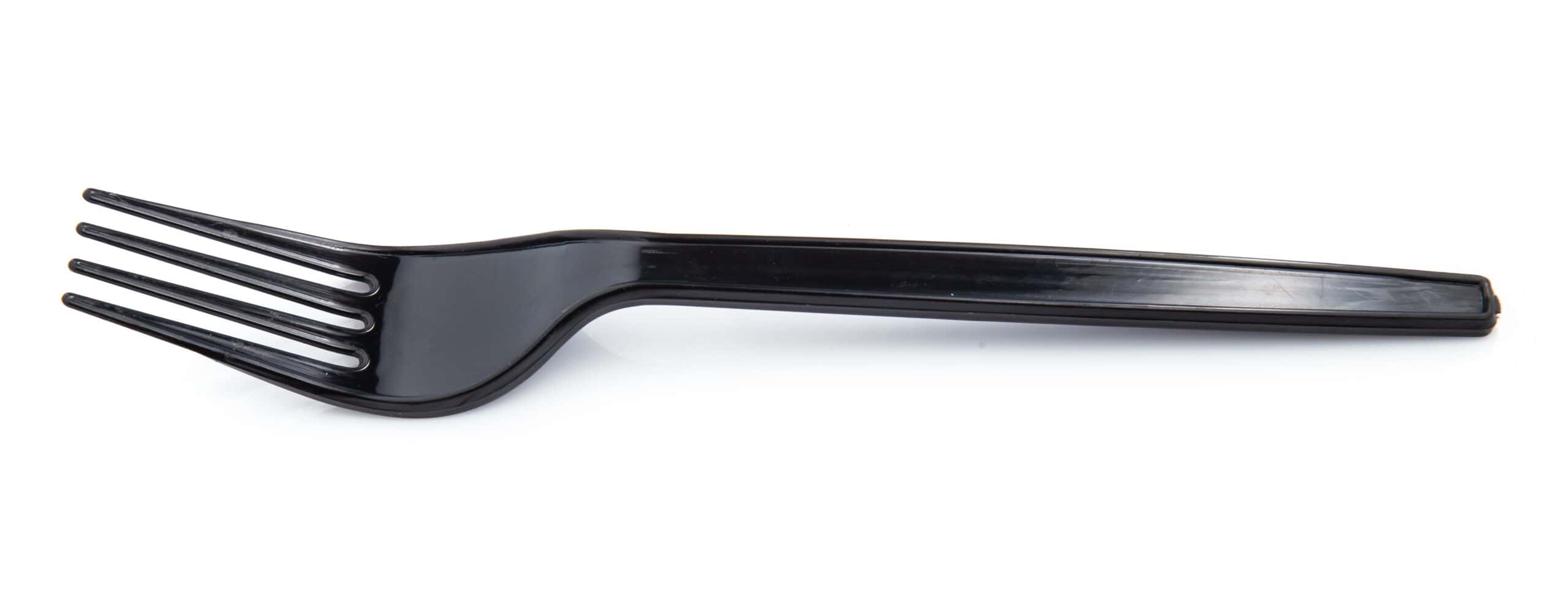 Plastic fork.