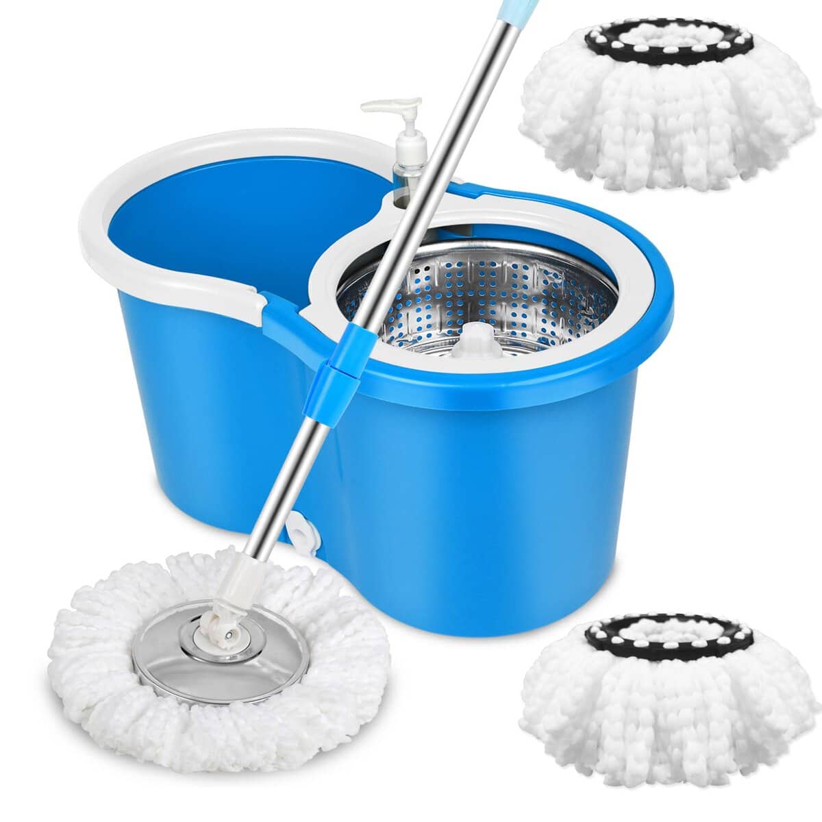 Mop and bucket set.