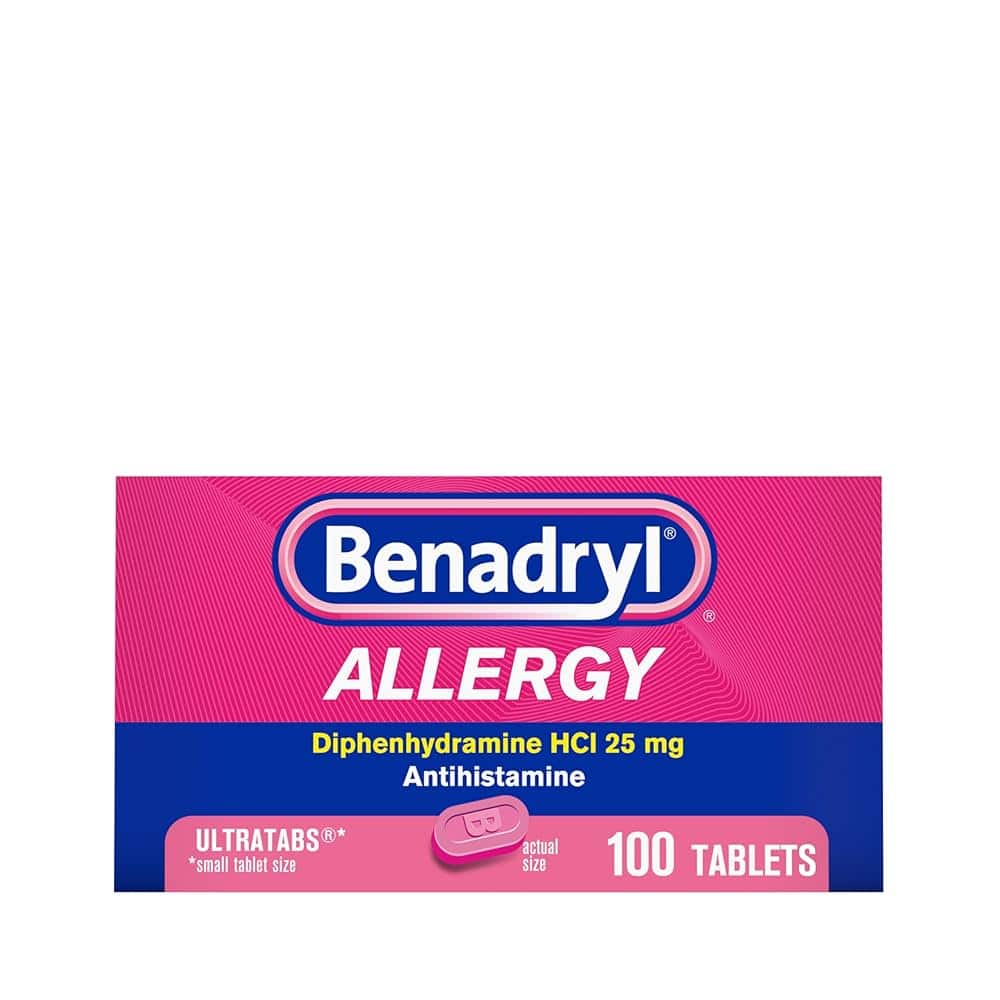 A box of Benadryl.
