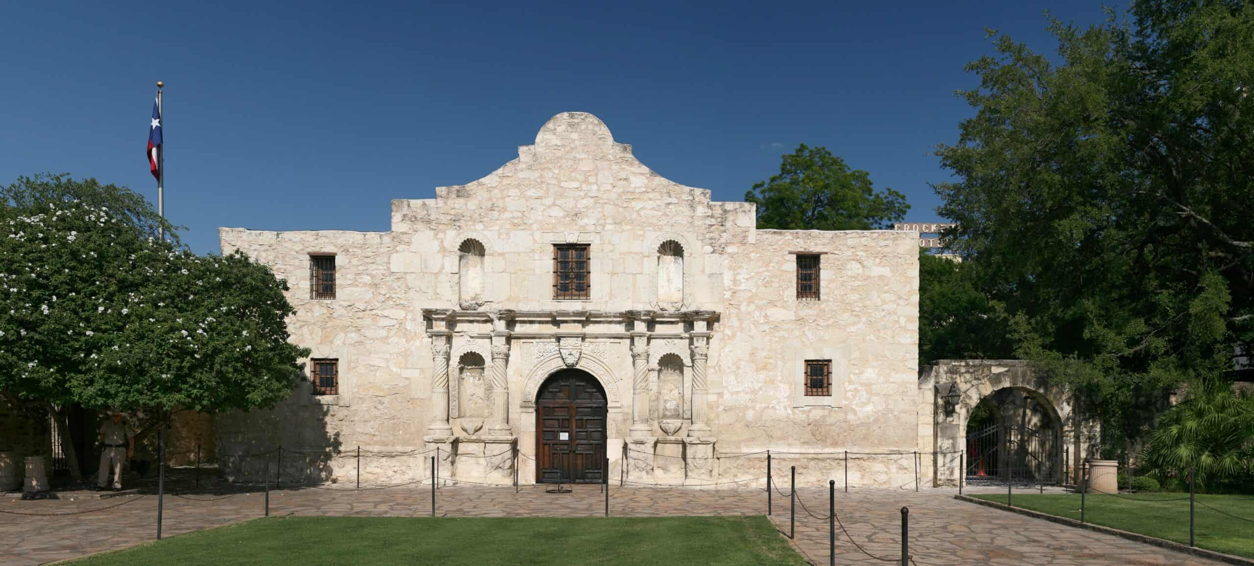 The Alamo in Texas.