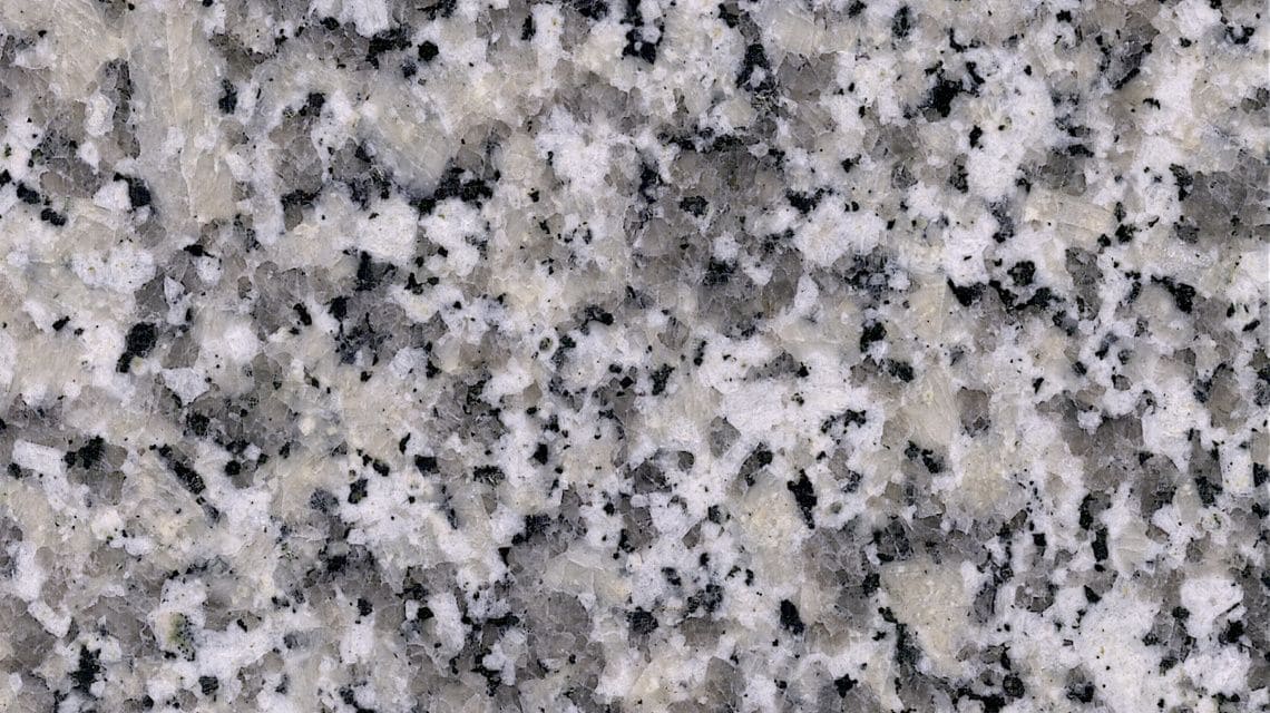 A piece of granite. 