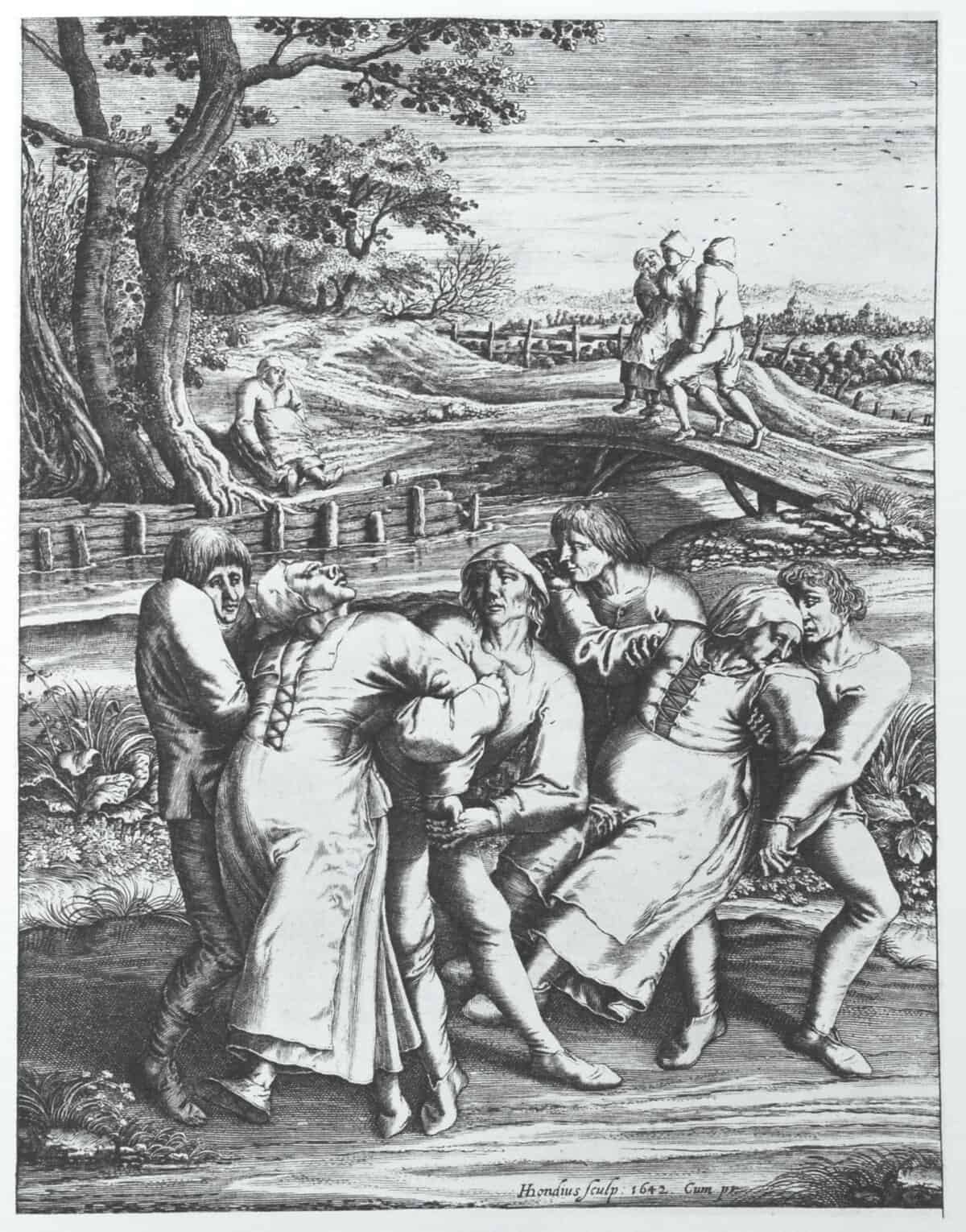 The DAncing Plague of 1518 in Strasbourg.
