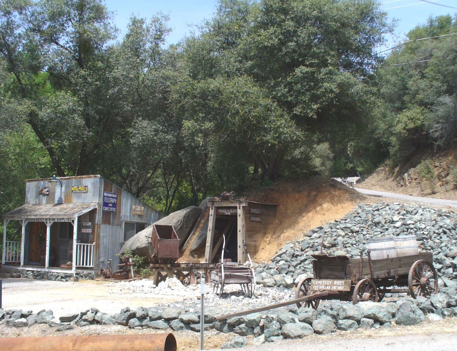 The Republic of Rough and Ready, CA.
