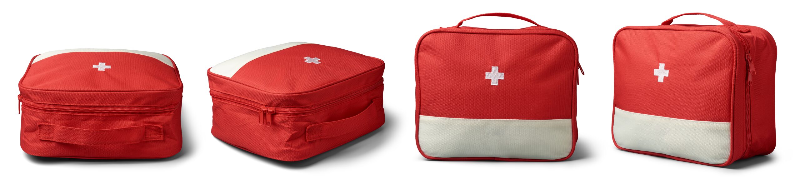 A first aid kit.