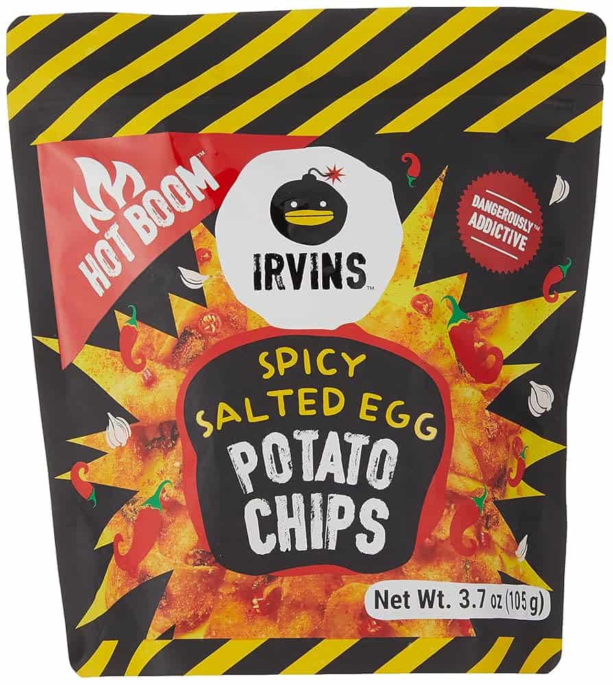 Salted egg yolk chips. 