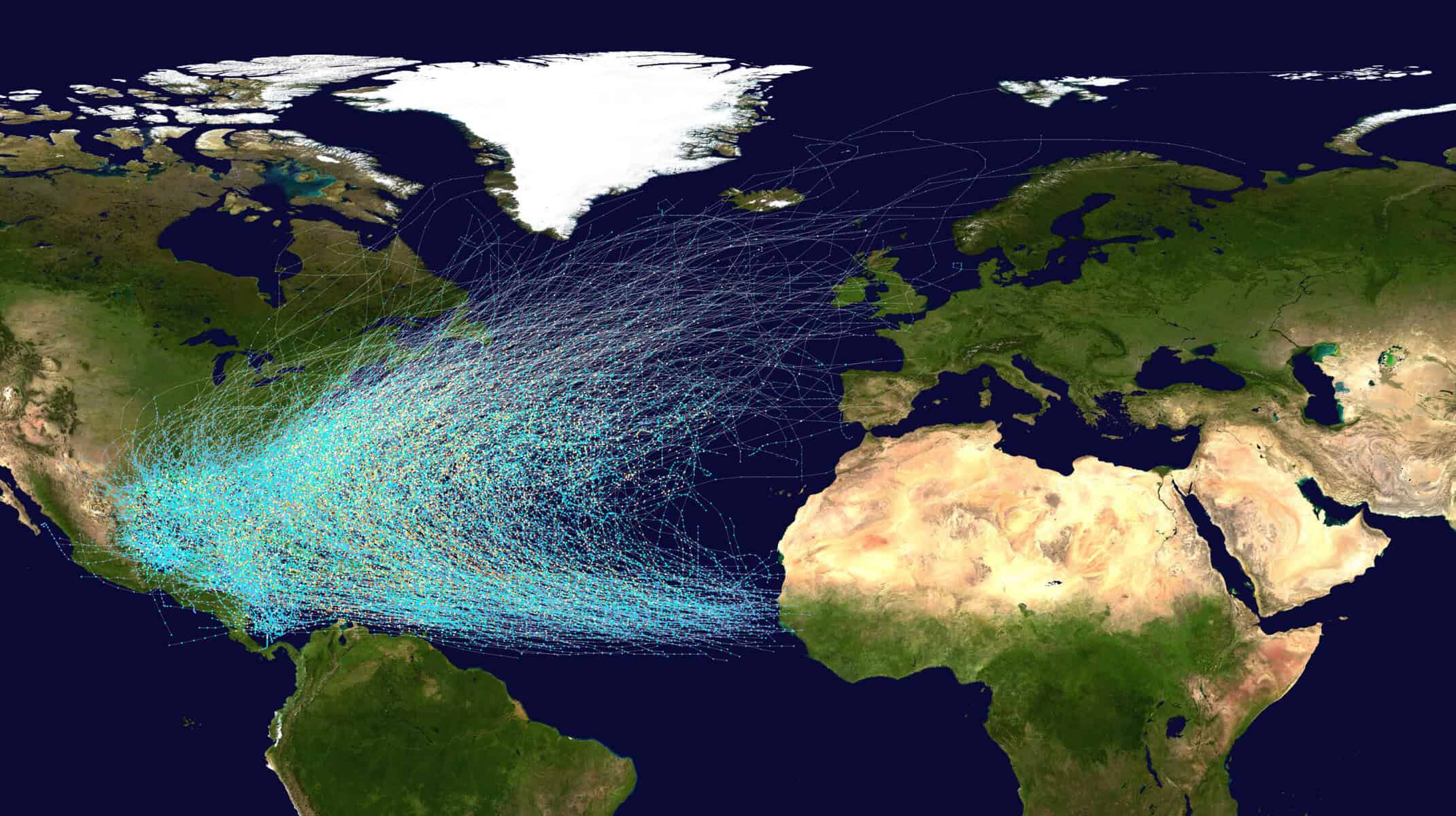 The Bermuda Triangle, Atlantic Ocean