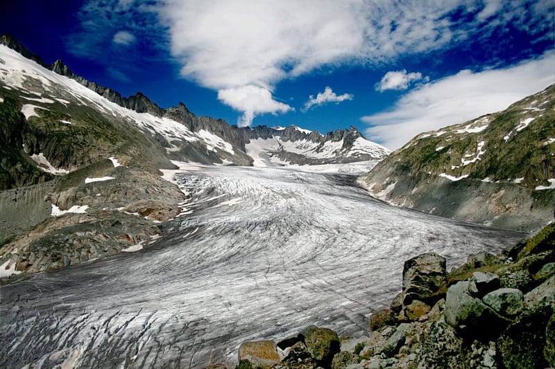 Rhone Glacier, Switzerland