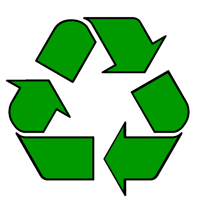 Green Recycling Symbol
