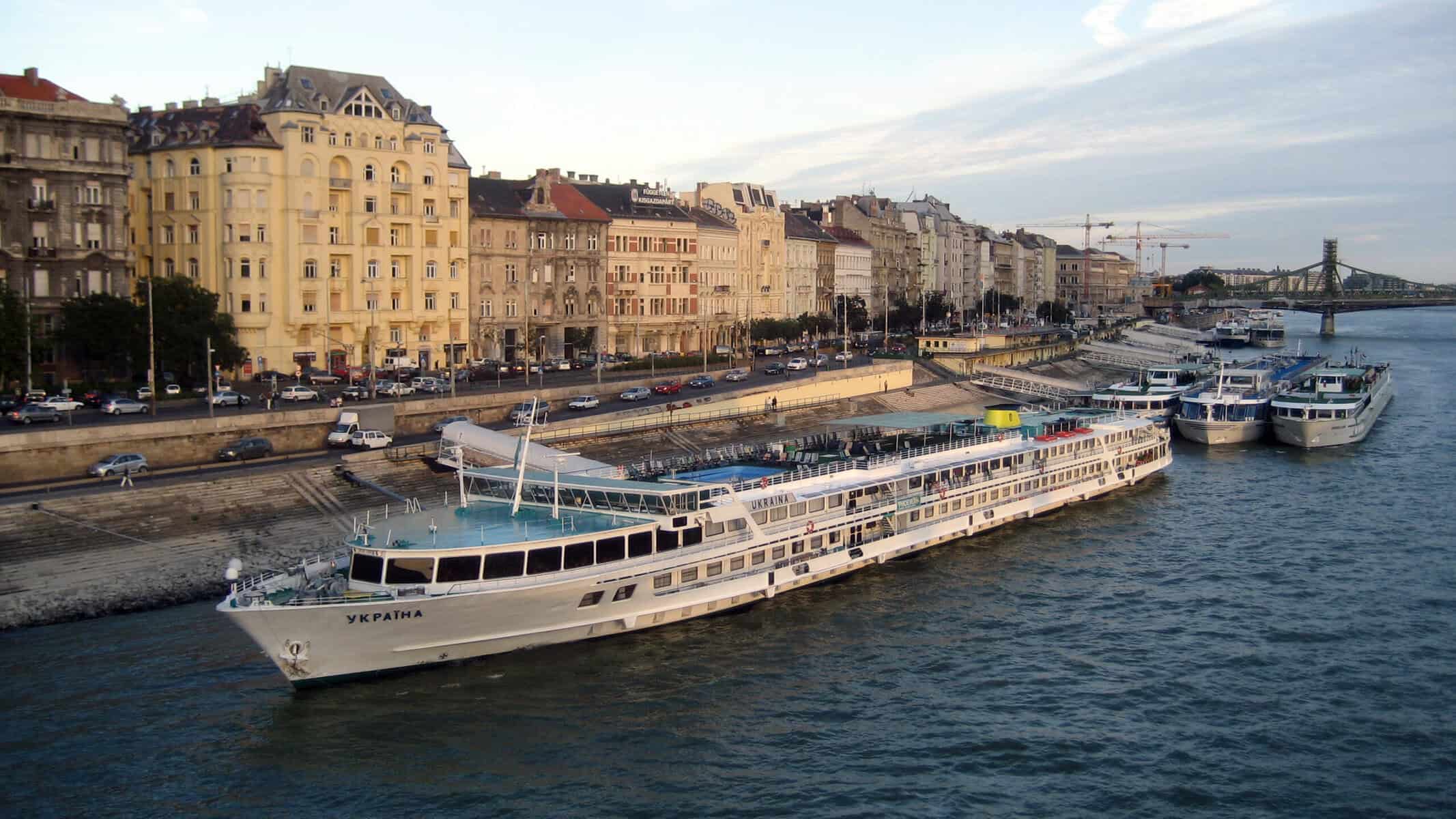 River cruise ship on the Danube.