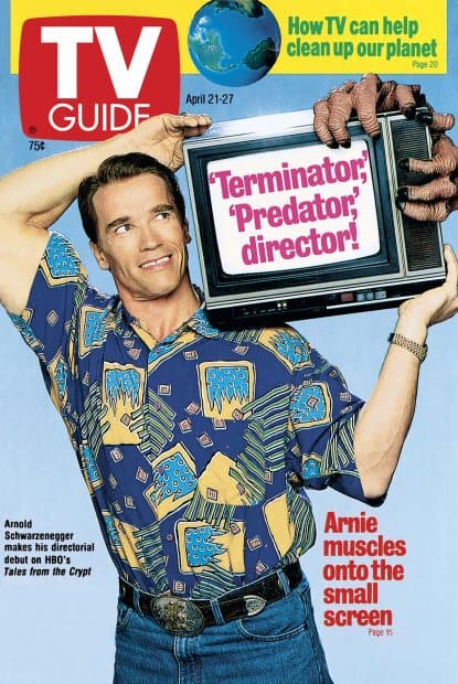 A TV Guide magazine. 