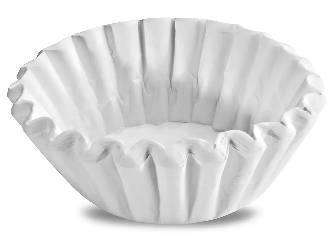 A stack of coffee filters.