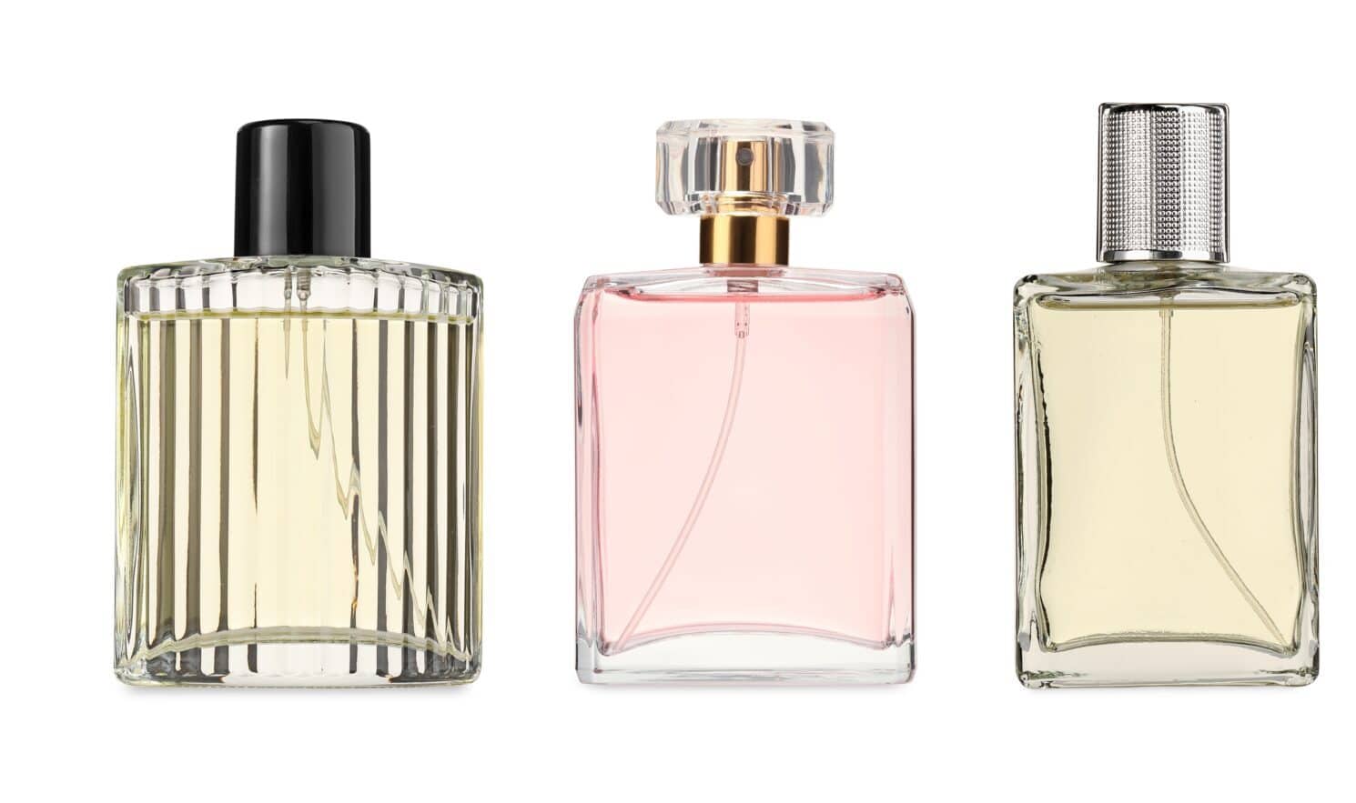 Perfume bottles.