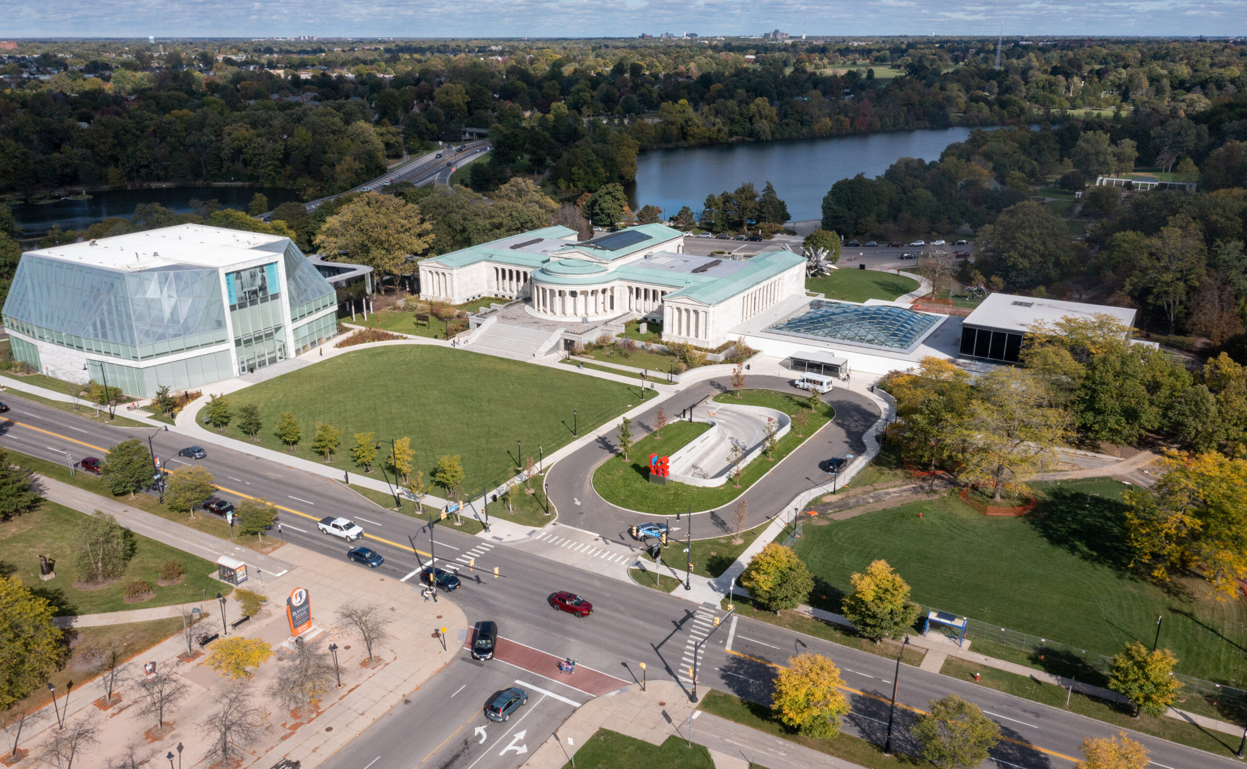 The Buffalo AKG Art Museum.