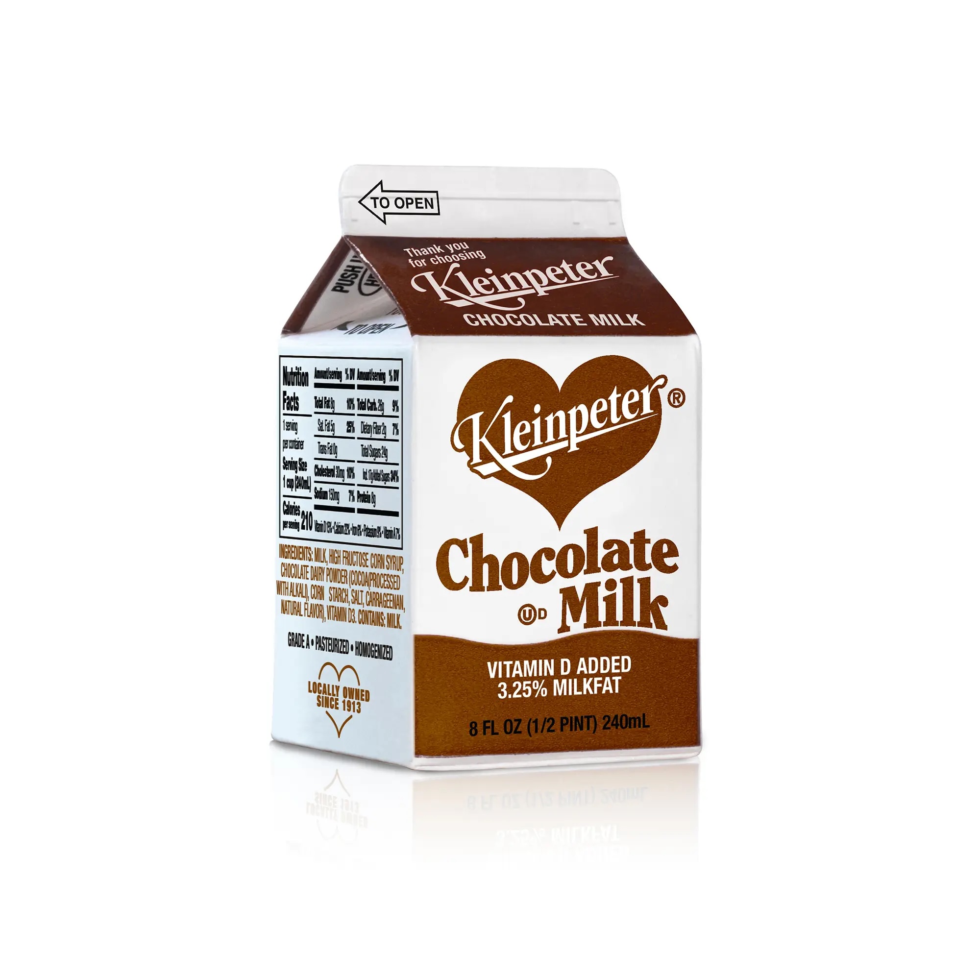 A Chocolate Milk Carton