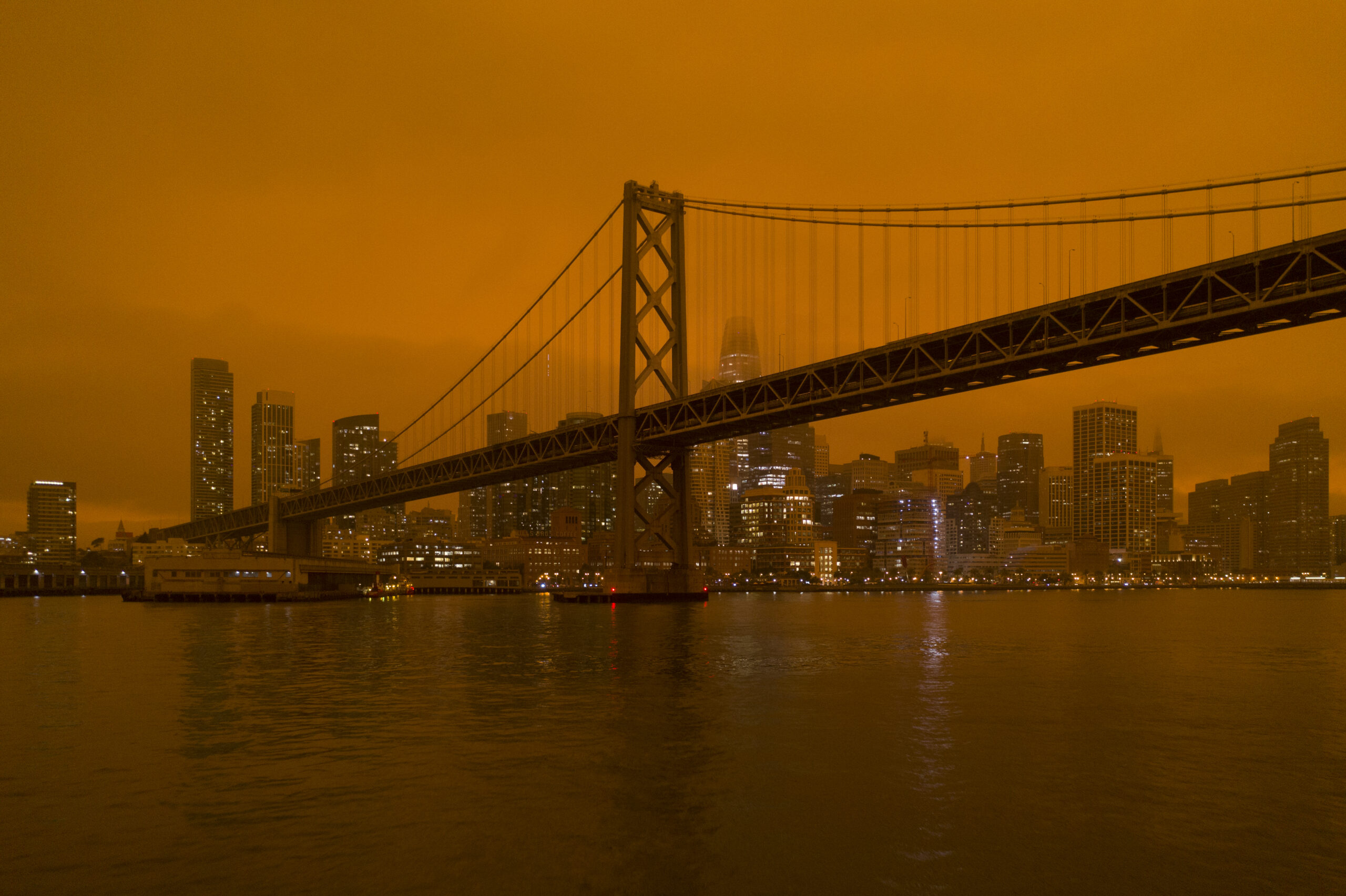 Poor air quality in San Francisco.