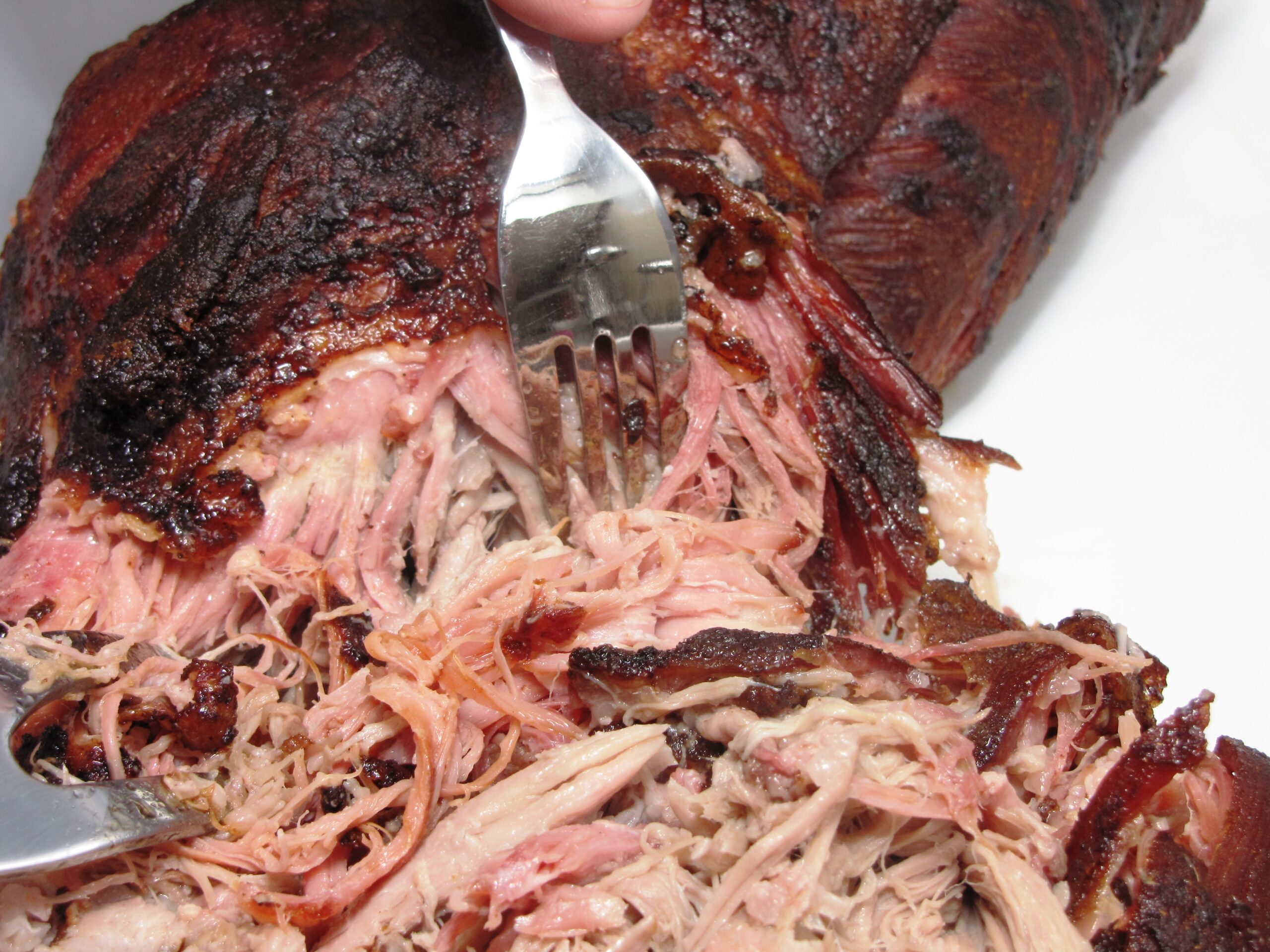 Traditional pulled pork BBQ.