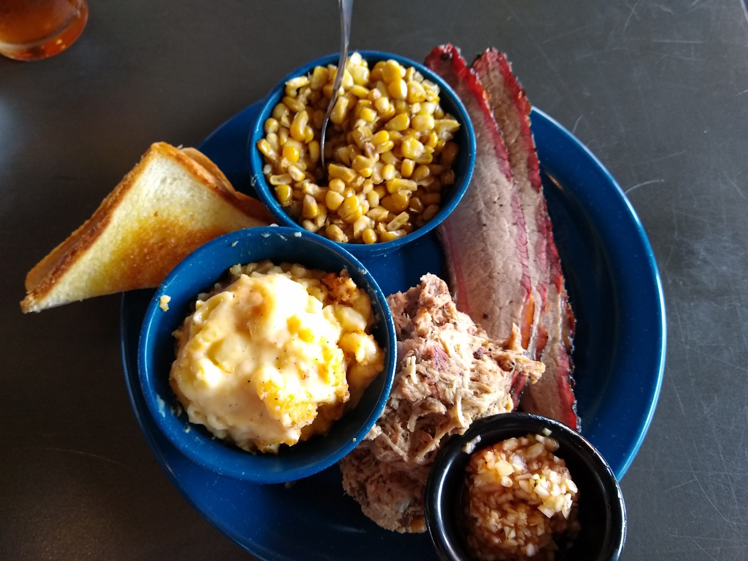 A traditional BBQ meal.