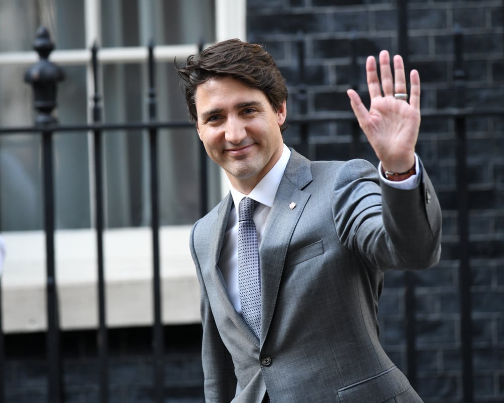 Former Canadian Prime Minister Justin Trudeau