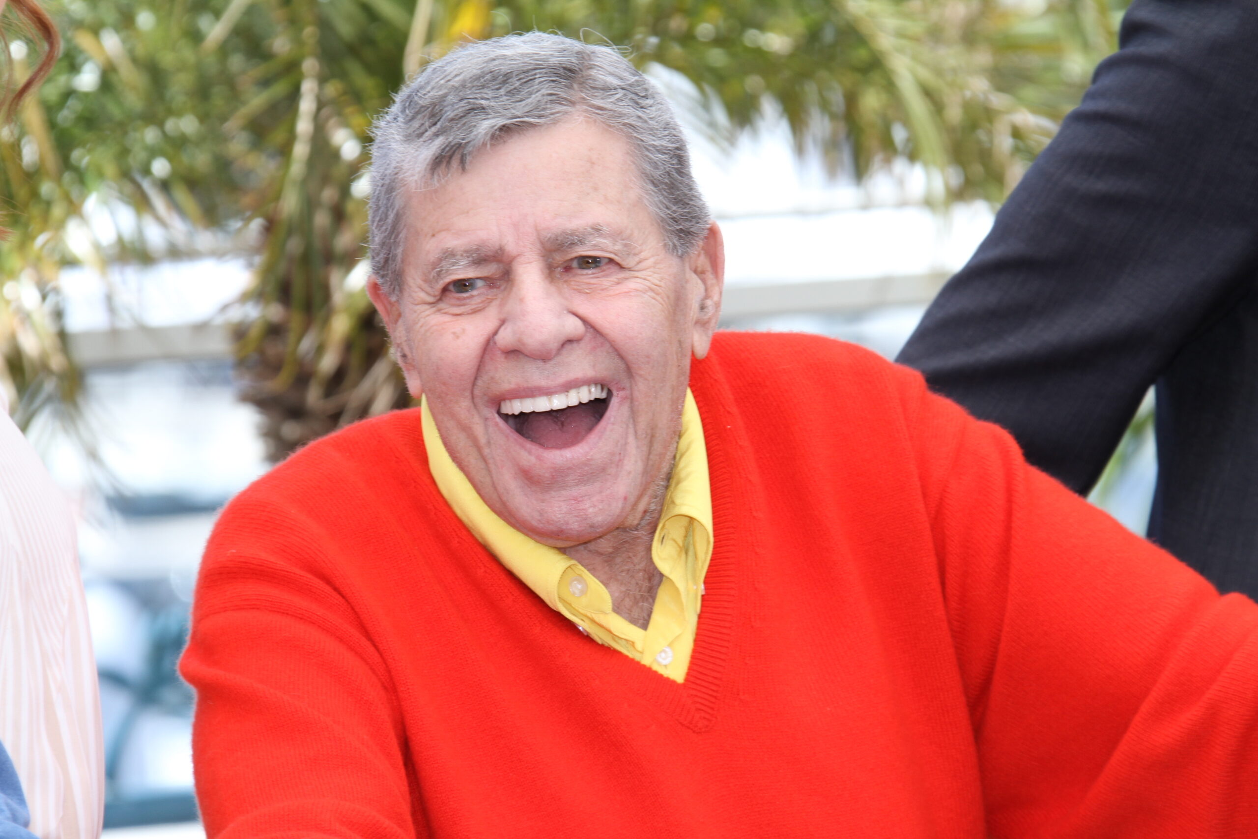 The comedian Jerry Lewis.