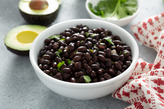 black beans