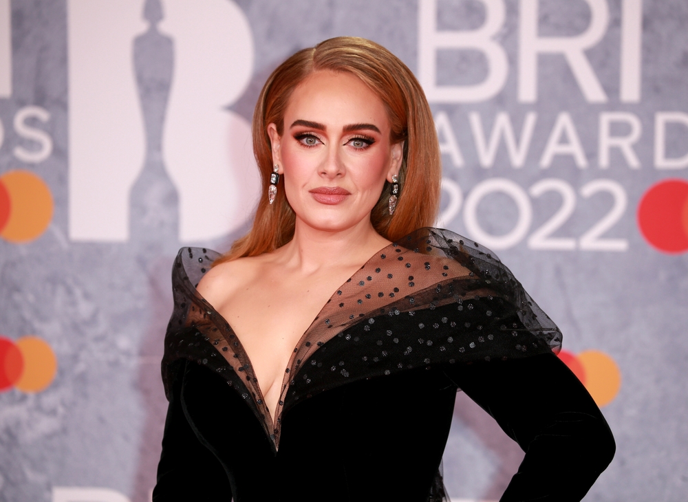 Singer and celebrity Adele.