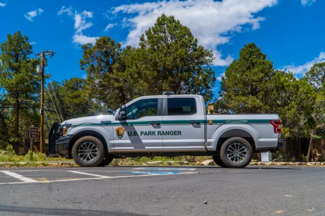 Park Ranger's vehicle