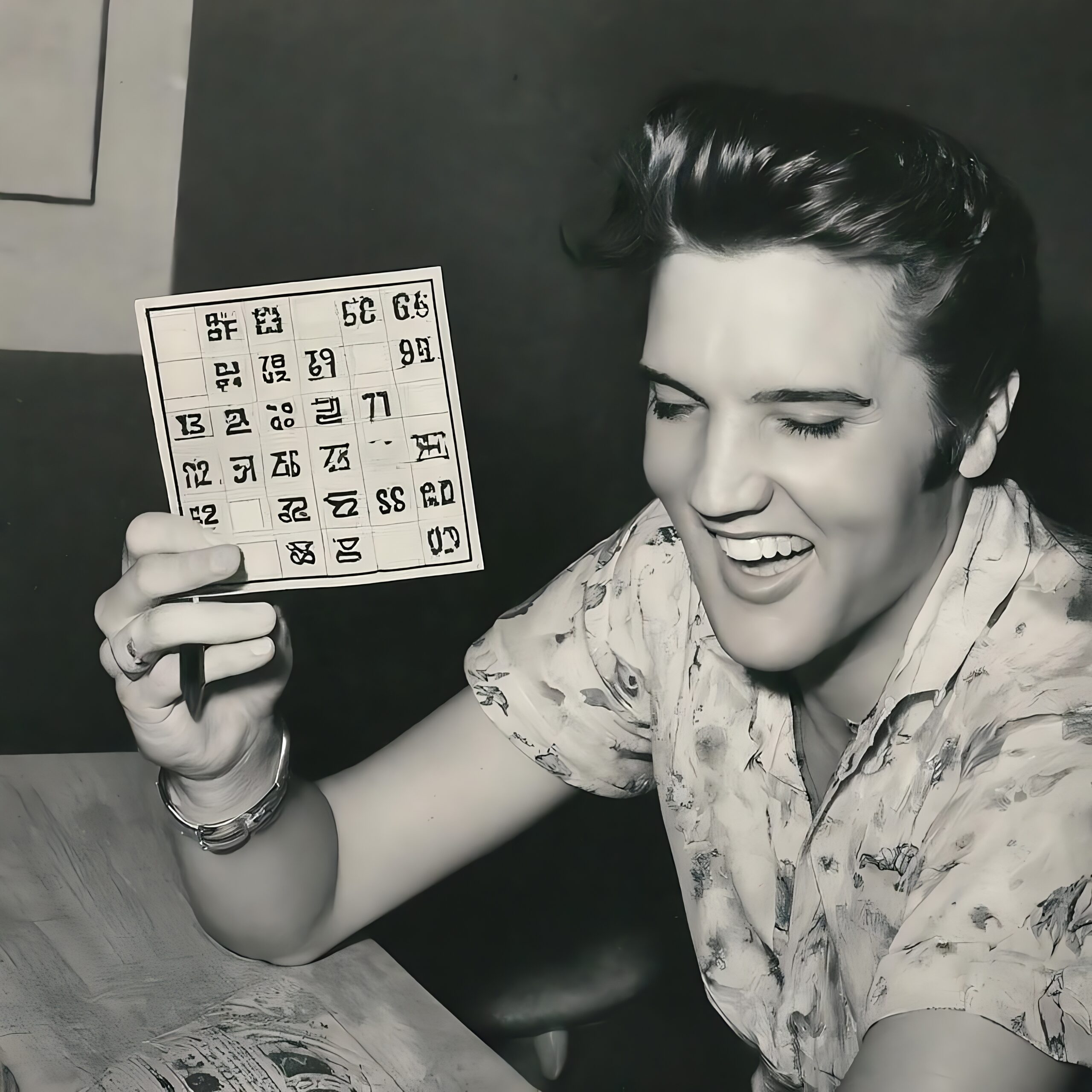 Elvis Presley vintage photograph.