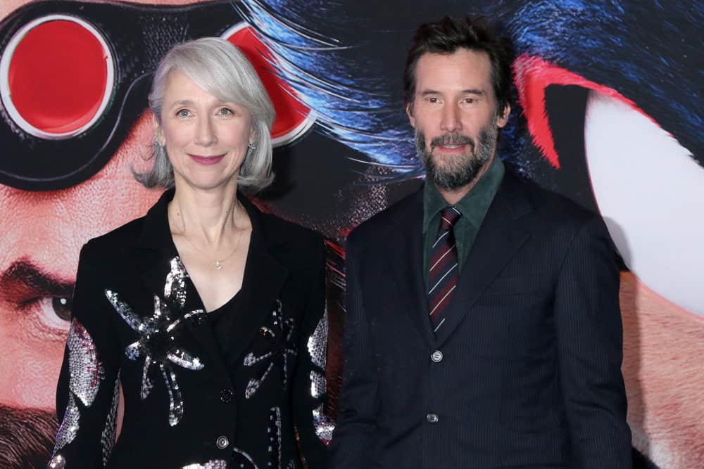 Keanu Reeves and partner Alexandra Grant