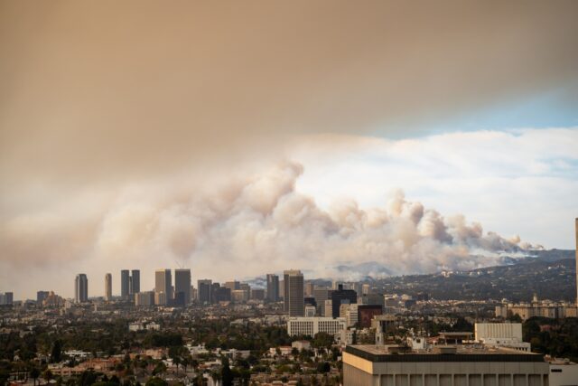wildfire in Pacific Palisades.