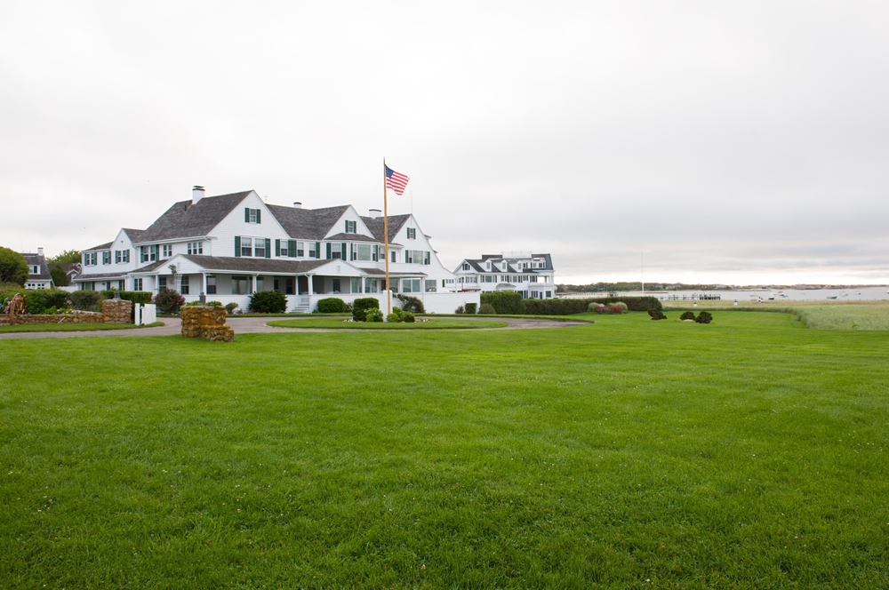 The original Kennedy home in MA.