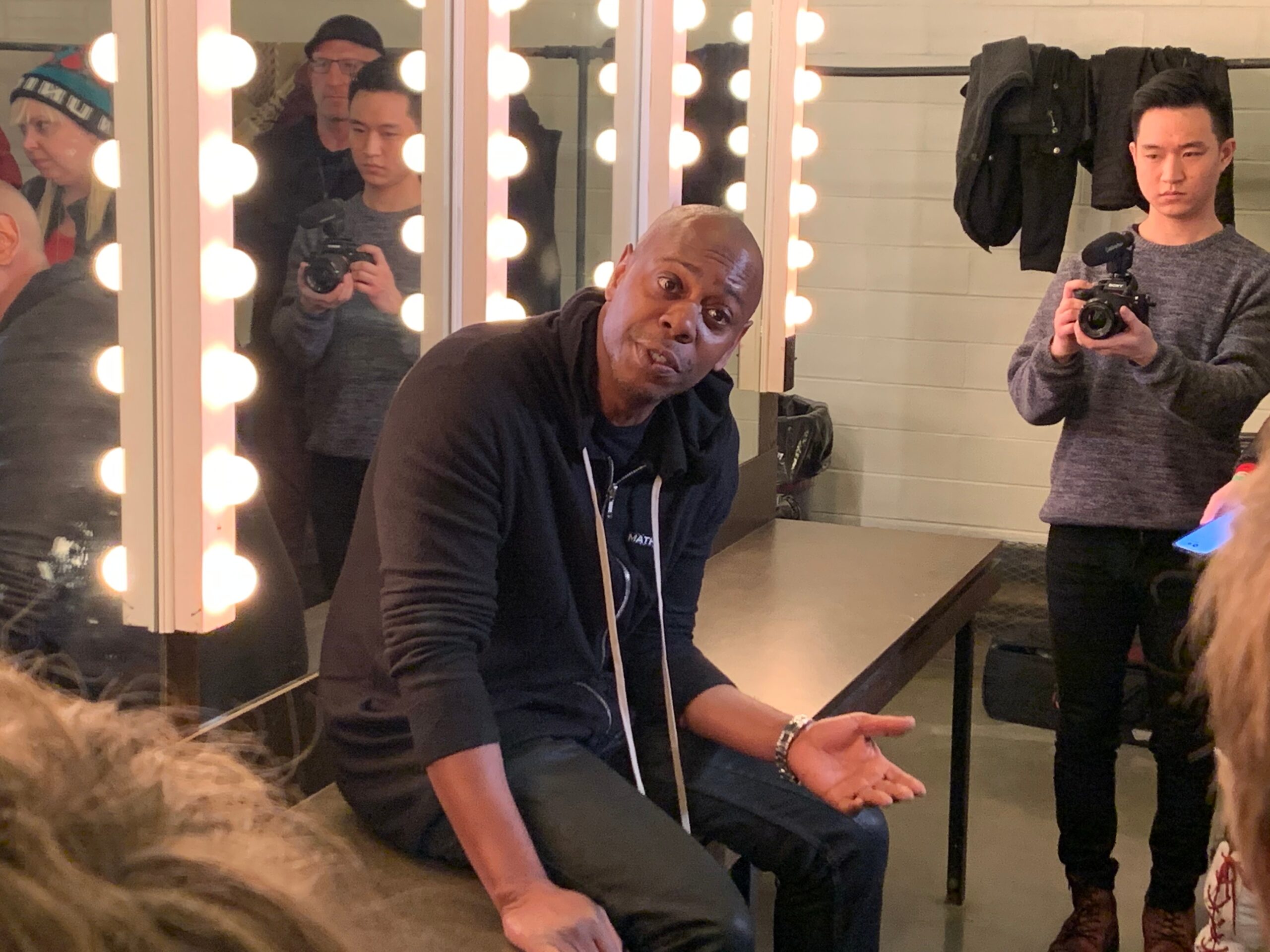 The comedian Dave Chappelle.