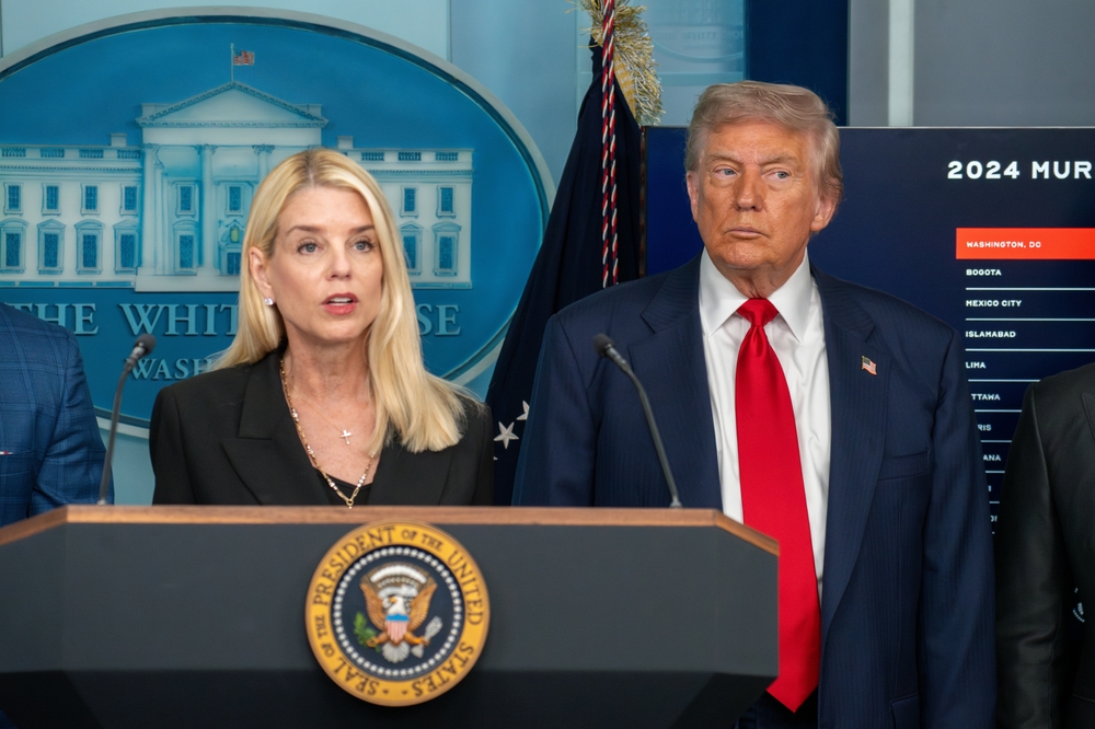 Donald Trump and Pam Bondi