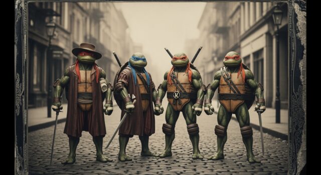 Teenage Mutant Ninja Turtles.