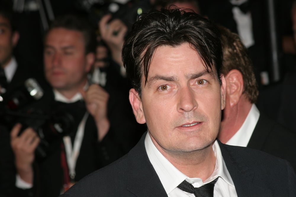 Actor Charlie Sheen