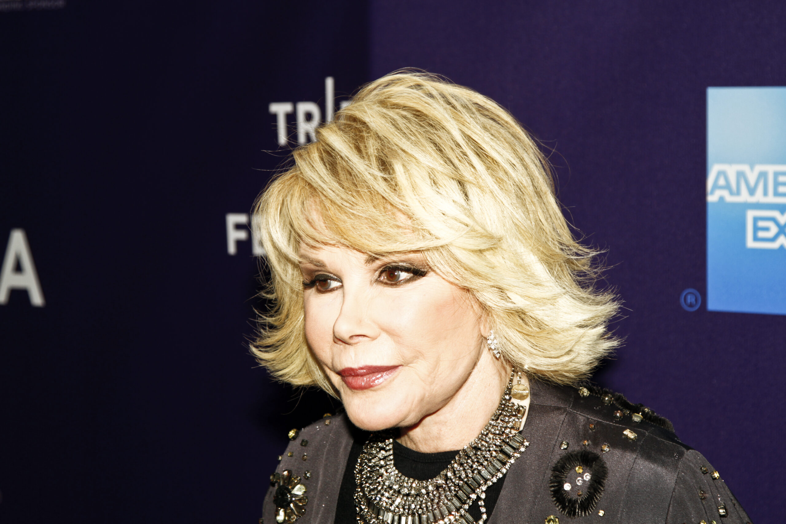 The comedian Joan Rivers.