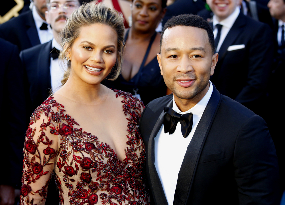John Legend and wife Chrissy Teigen.