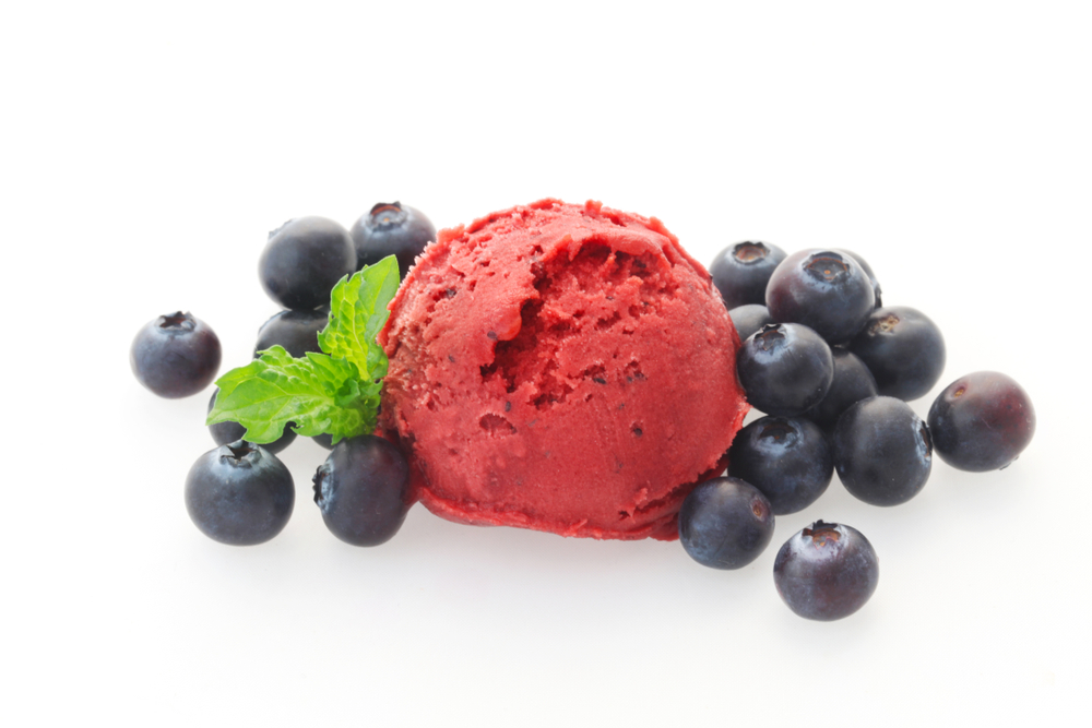 Blueberry Sherbet