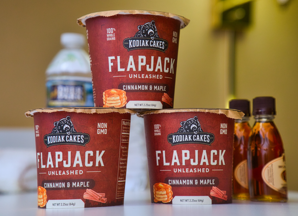 Kodiak Cakes flap jack mix.