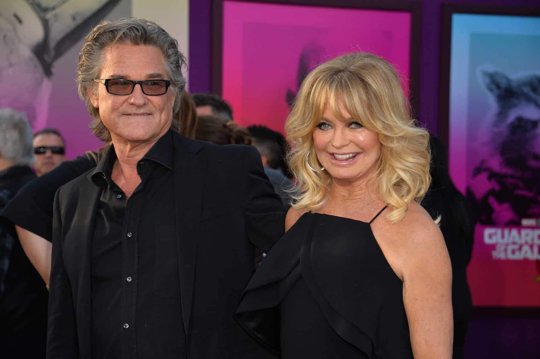 Goldie Hawn and Kurt Russell