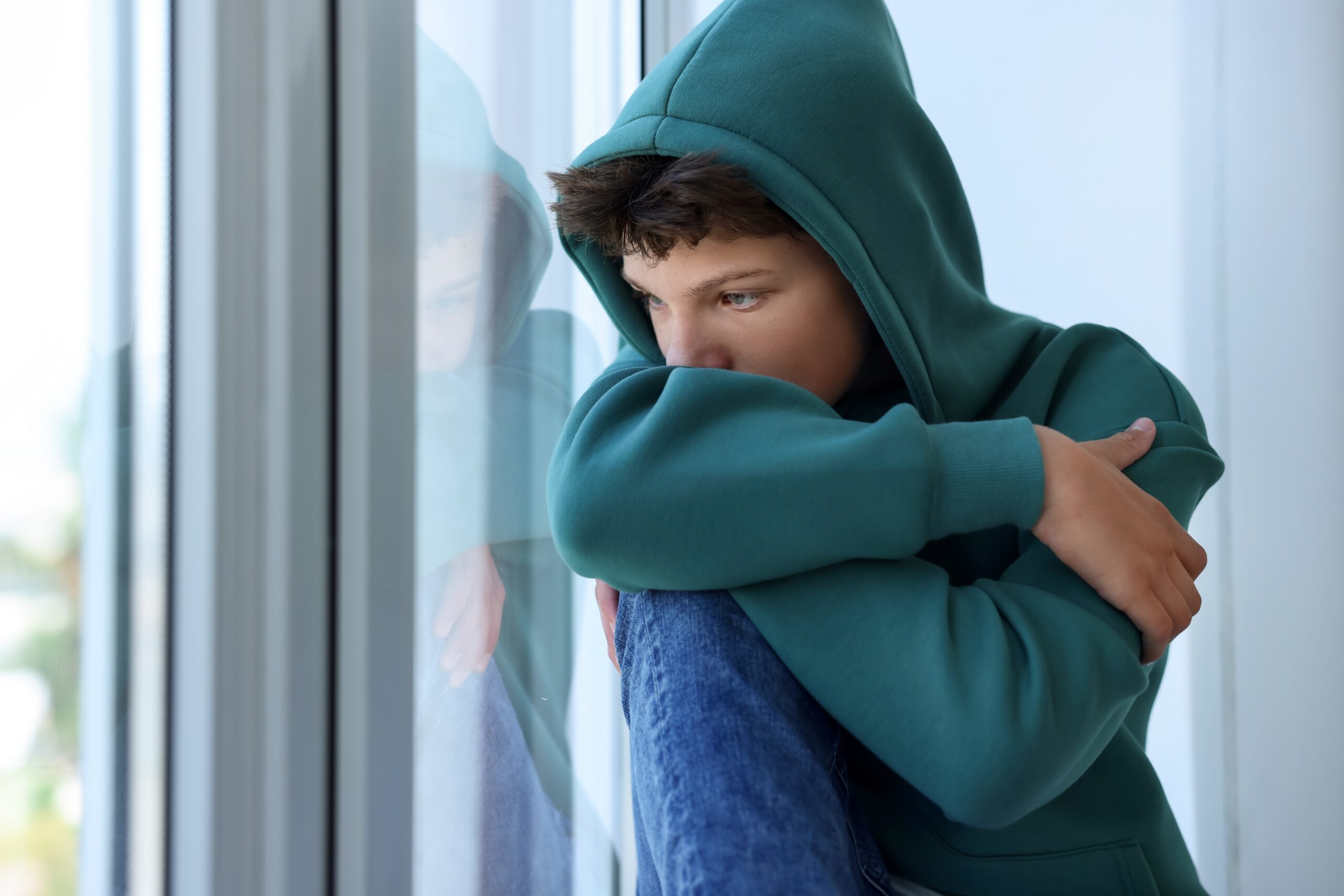 A young teen feeling neglected at home.