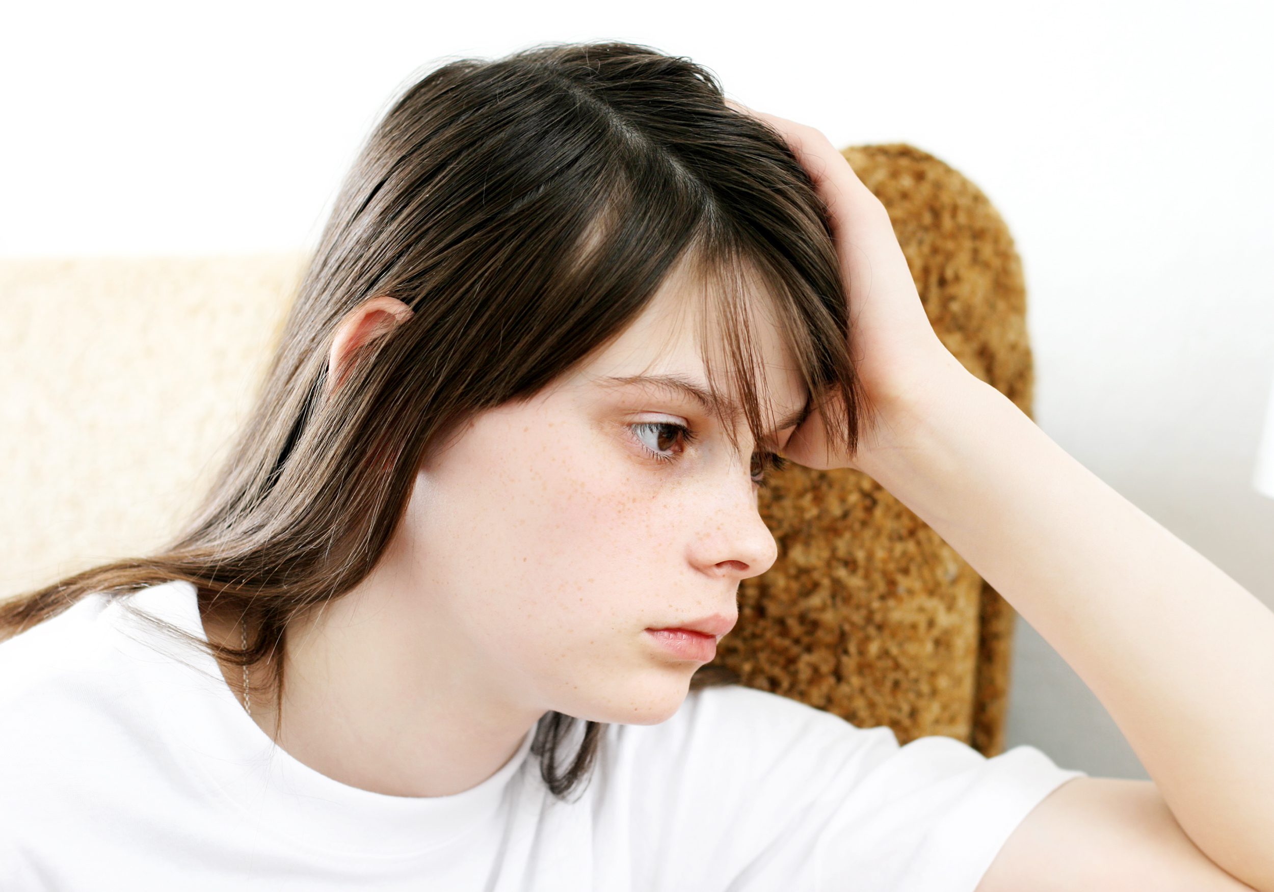 A young teen at home alone after school.