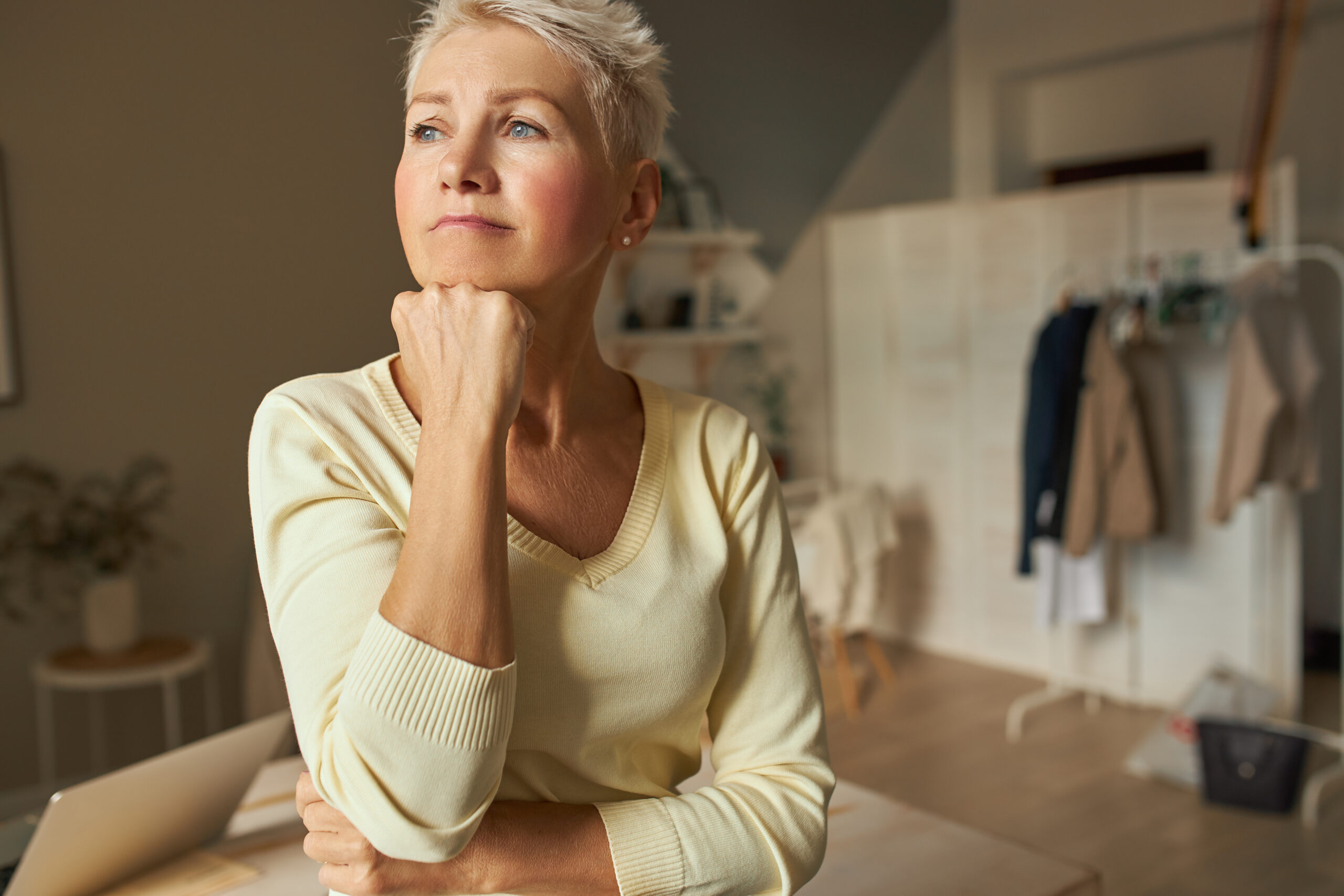 A retired woman questioning what to do with all of her free time.