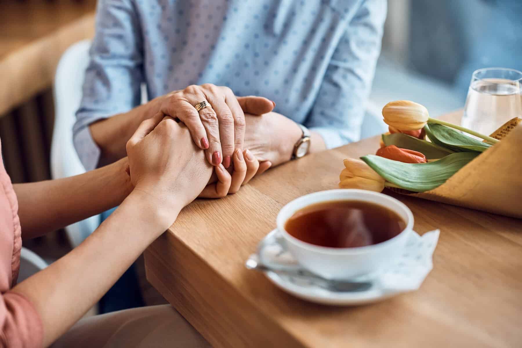 A woman with her adult daughter who wants to do better with her.